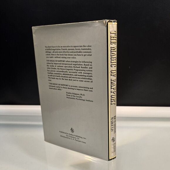 The Magic of Rapport How You Can Gain Personal Power in Any Situation 1981 HC - Picture 2 of 9